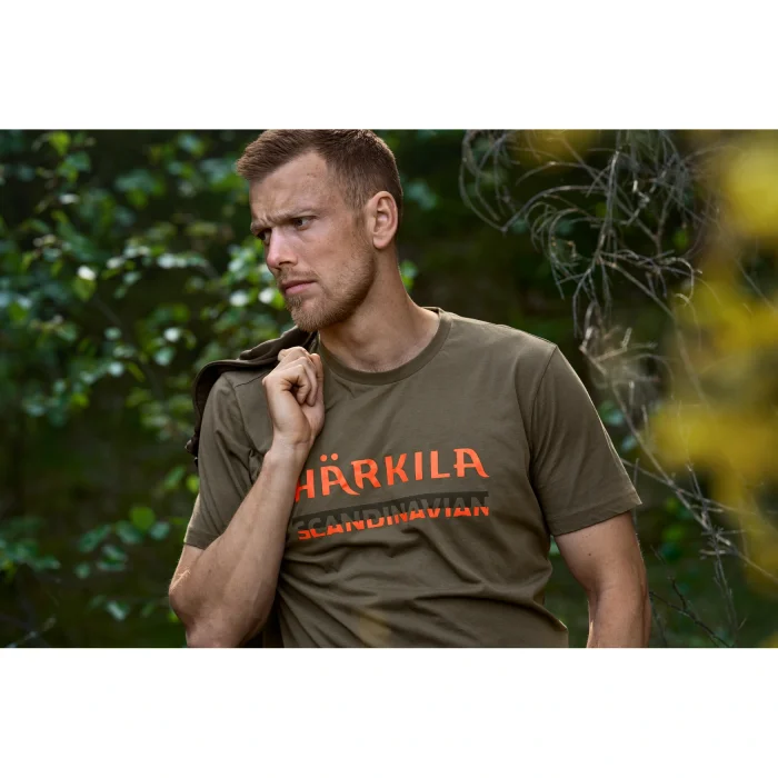 HARKILA T-shirt – Scandinavian S/S – Grape leaf (10245003100), afbeelding 3 van 7