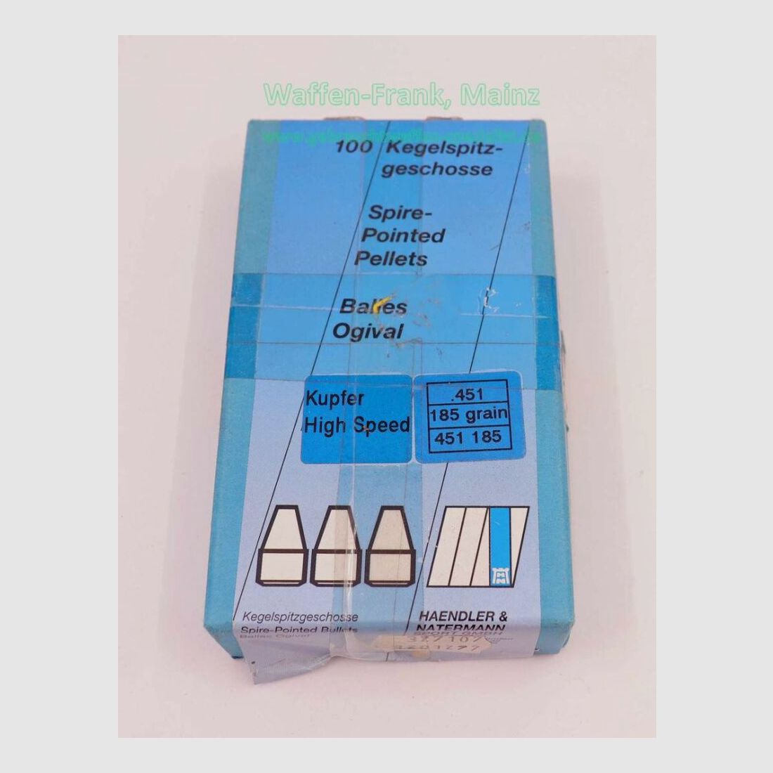 H&N Sport FFW Bullets .45 (.451)