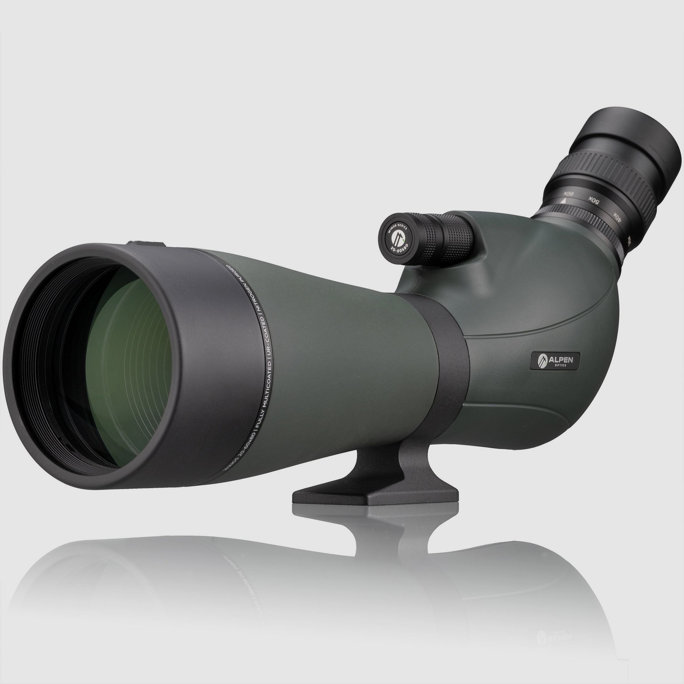Alpen Optics Wings 20-60x80 Spotting Scope 45