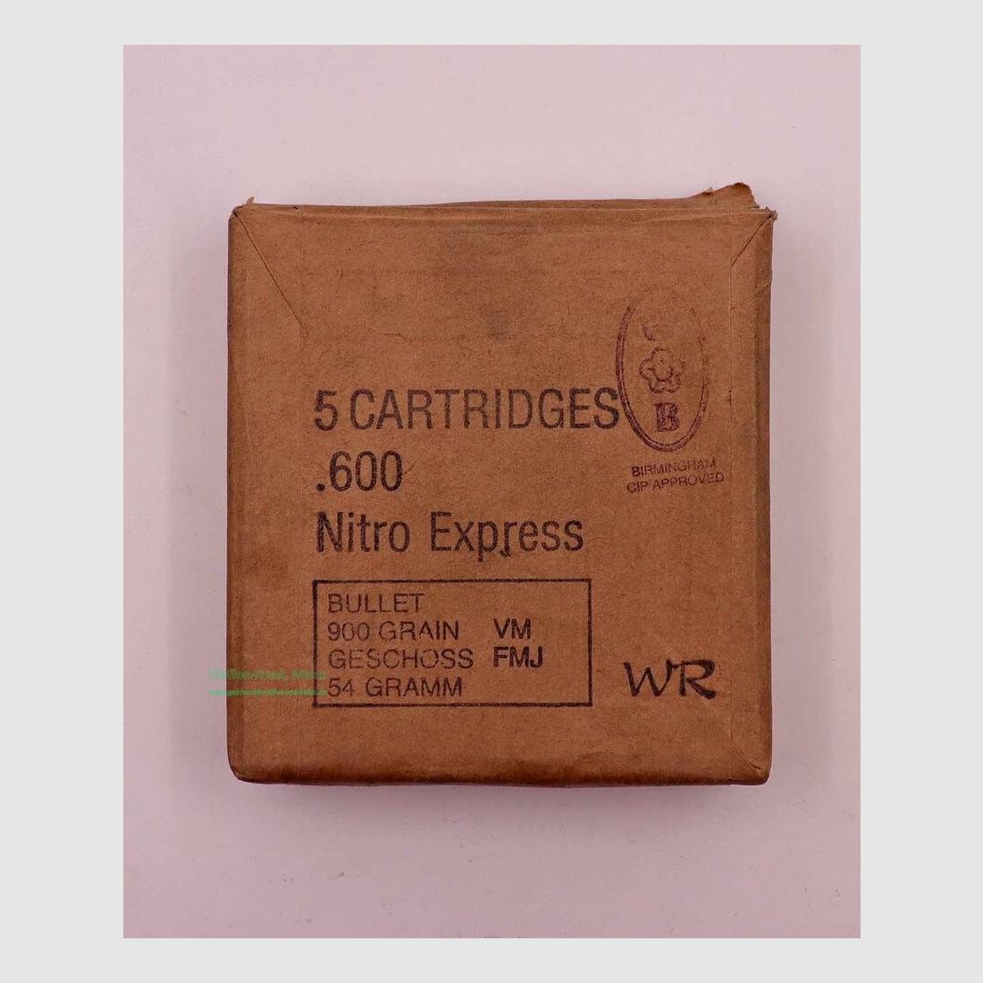 Wolfgang Romey Belgium cartridge cases