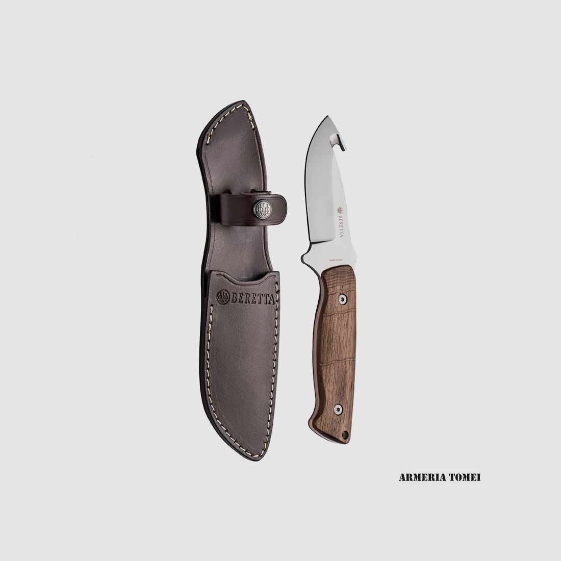 NÓŻ – BERETTA – CHAMOIS NÓŻ STAŁY BRĄZOWY I POMARAŃCZOWY, zdjęcie 1 z 3