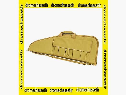 Futerał 101 cm długości i 33 cm szerokości z 5 kieszeniami na magazynki, paskiem do noszenia i uchwytem, kolor TAN