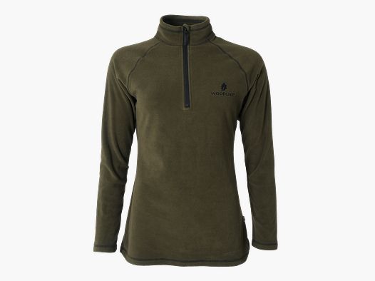 Woodline Felpa in Pile Pennebo Verde Donna 2XL