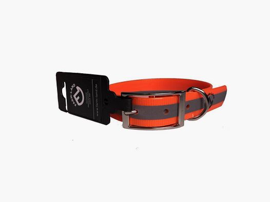 Farm-Land Hunde Halsung Reflektor signalorange 45