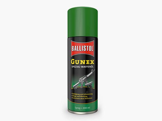 Ballistol Gunex Special Weapon Oil - 200ml Spray
