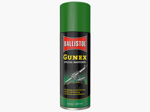 Ballistol Gunex Olio Speciale per Armi Spray, 200ml