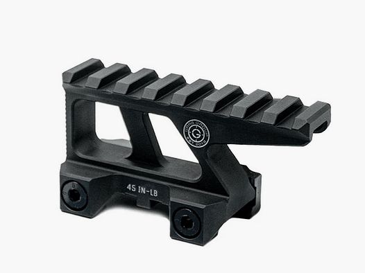 GBRS Riser-Mount LERNA Schwarz, für Aimpoint Micro Footprint