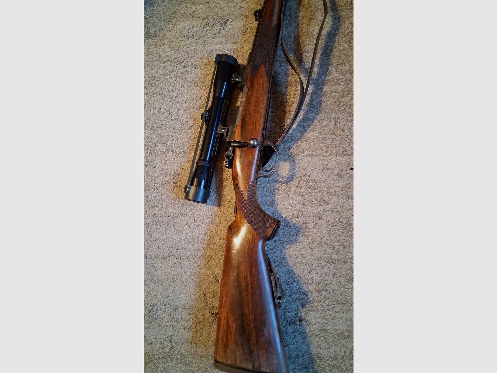 Langwaffe Brünner Repetierbüchse 7x57 mit Zielfernrohr Hubertus 6x40
