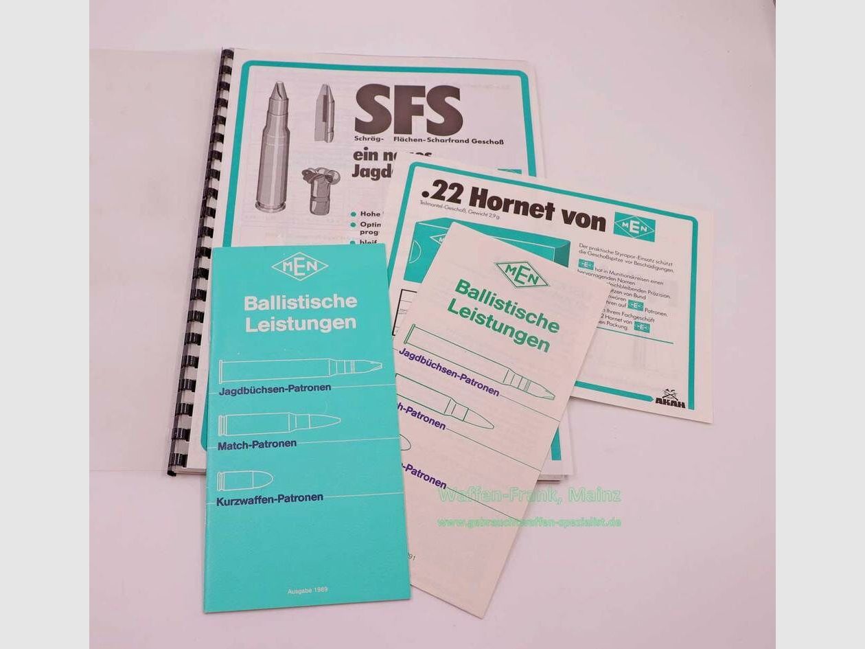 MEN-Metallwerke Elisenhütte Dekomaterial Munition