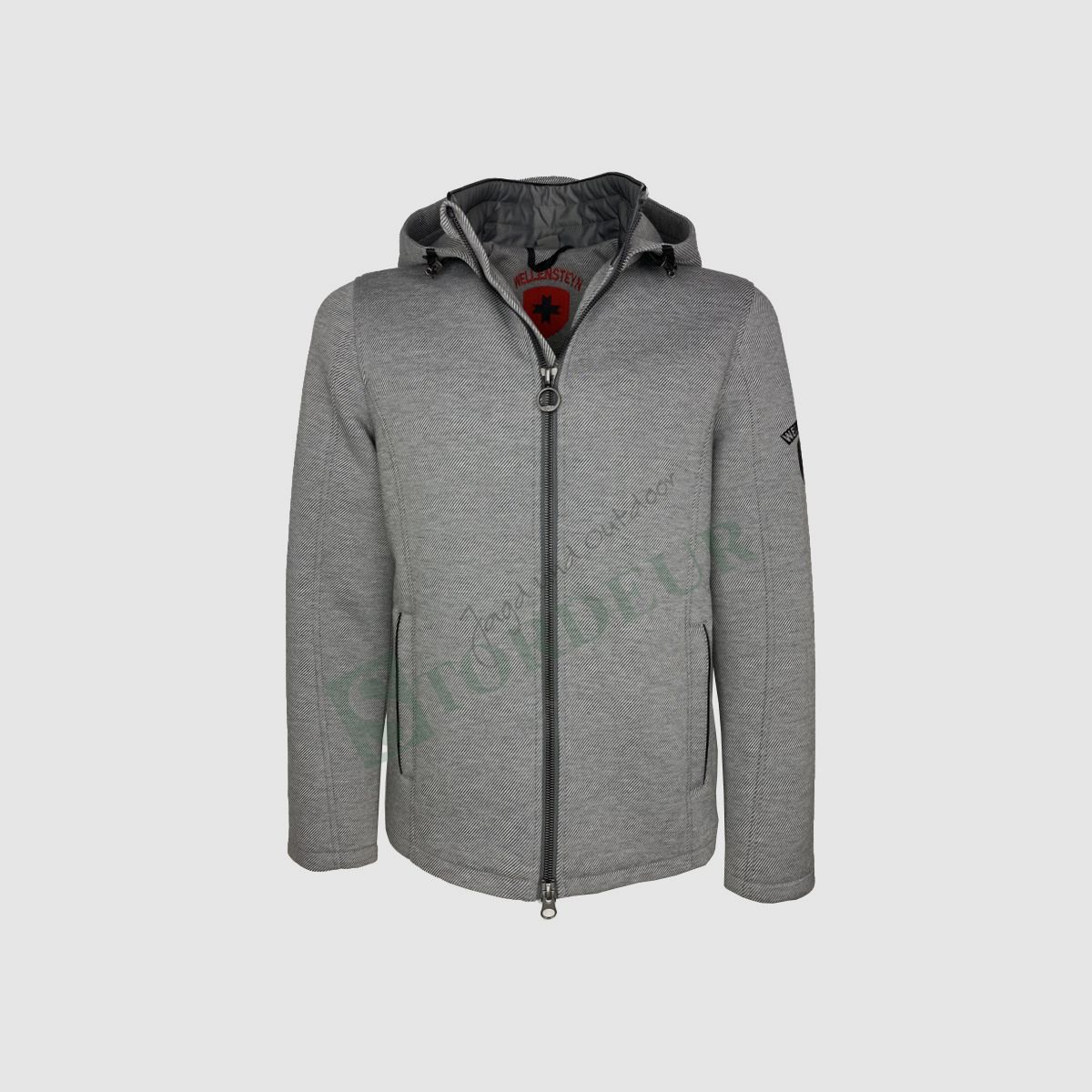 WELLENSTEYN Sarasota Hommes Gris clair mélangé Noir