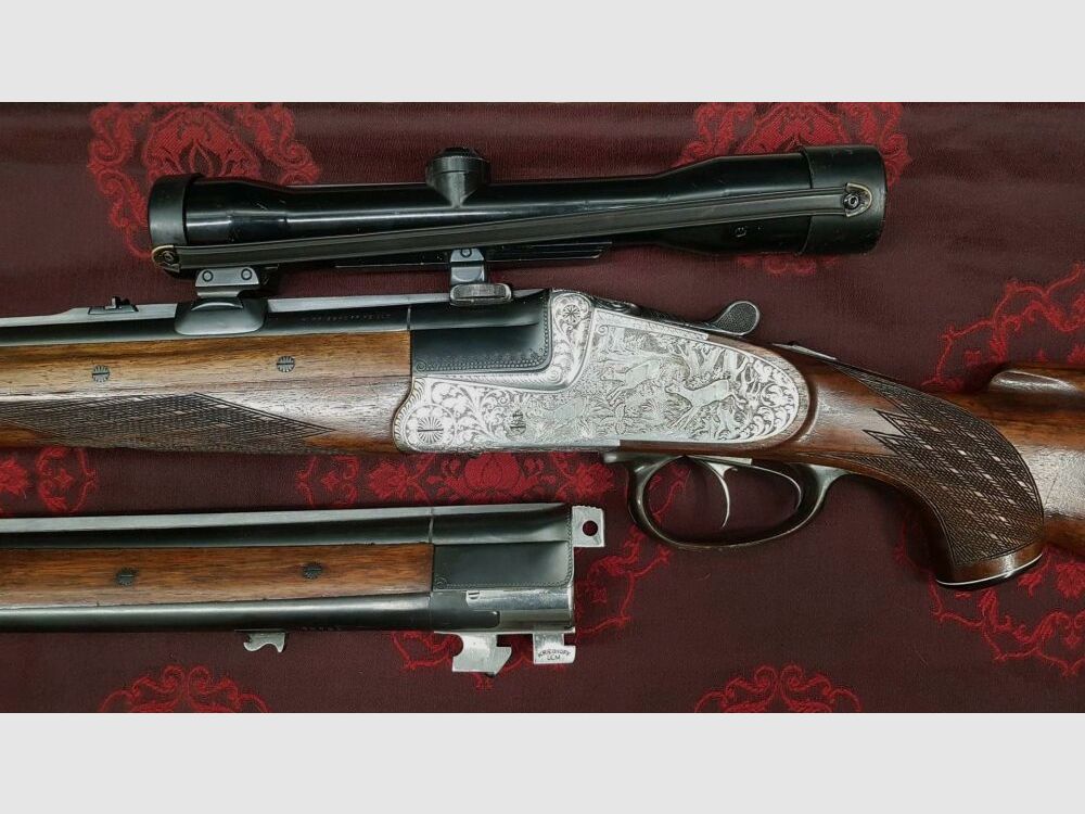 Krieghoff ohne - mit BDF Austaschlauf