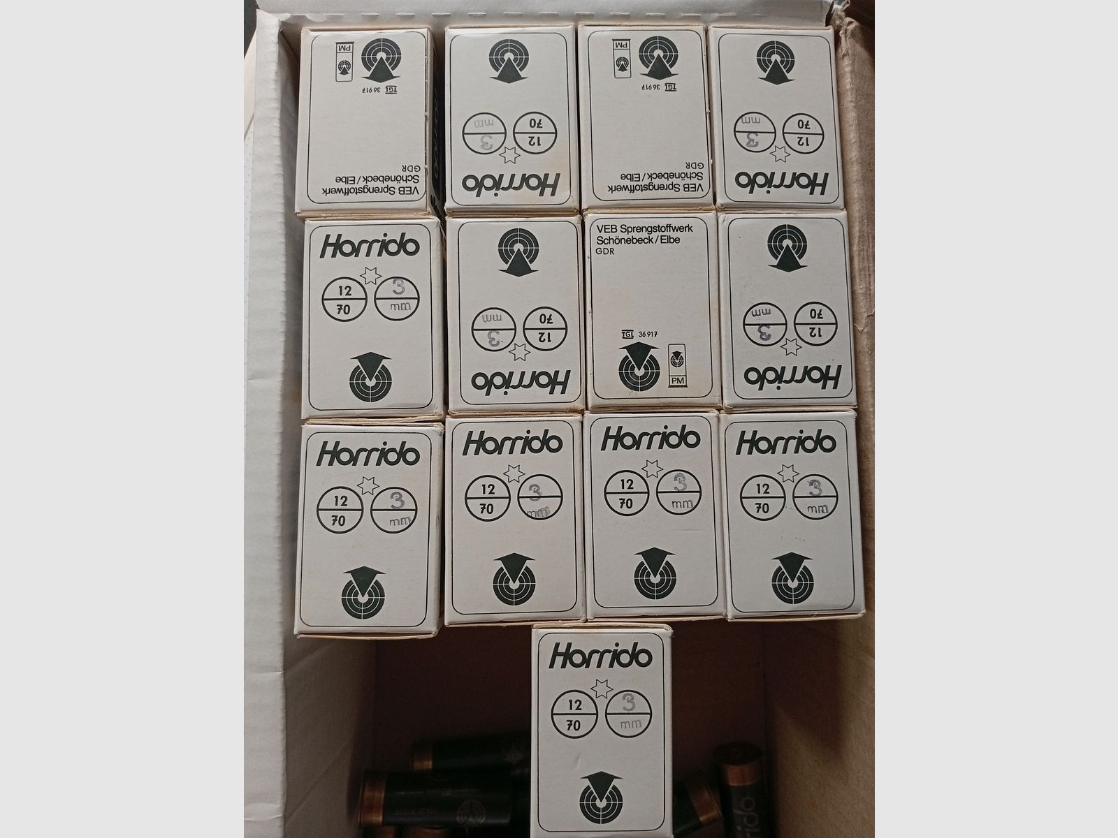 Kaliber 12 Schrotmunition diverse 