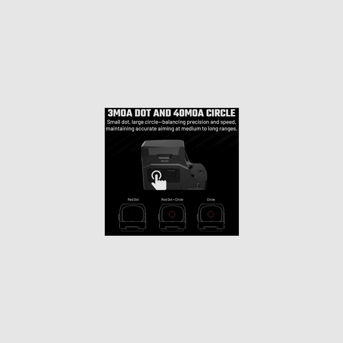 SIG SAUER P322 Black HV with Aimwin PE330