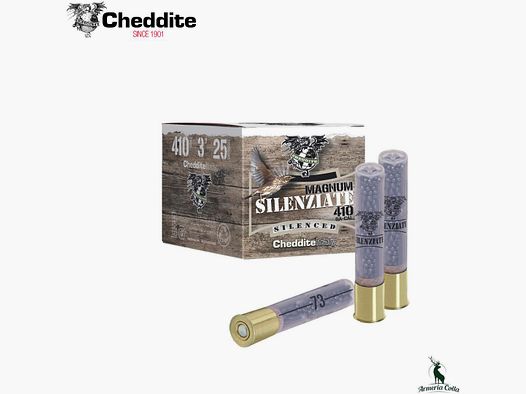 Cheddite Munition Schalldämpfer Magnum 24g. Kal. .410