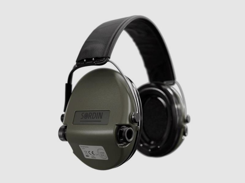 SORDIN Gehörschutz Supreme Pro - oliv 25dB - aktiv und flach