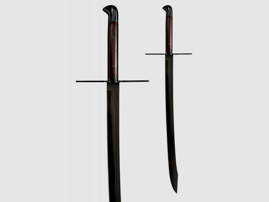 Cold Steel Grosses Messer mit Scheide - Man-at-Arms Serie