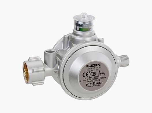 Gas regulator 1.5 kg/h KLF x G1/4LH-KN UEDS