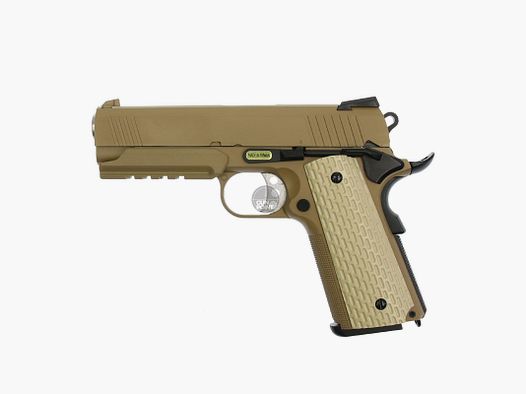 2nd Chance | Softair - Pistole - WE - Desert Warrior 4.3 Full Metal GBB - ab 18, ber 0,5 Joule