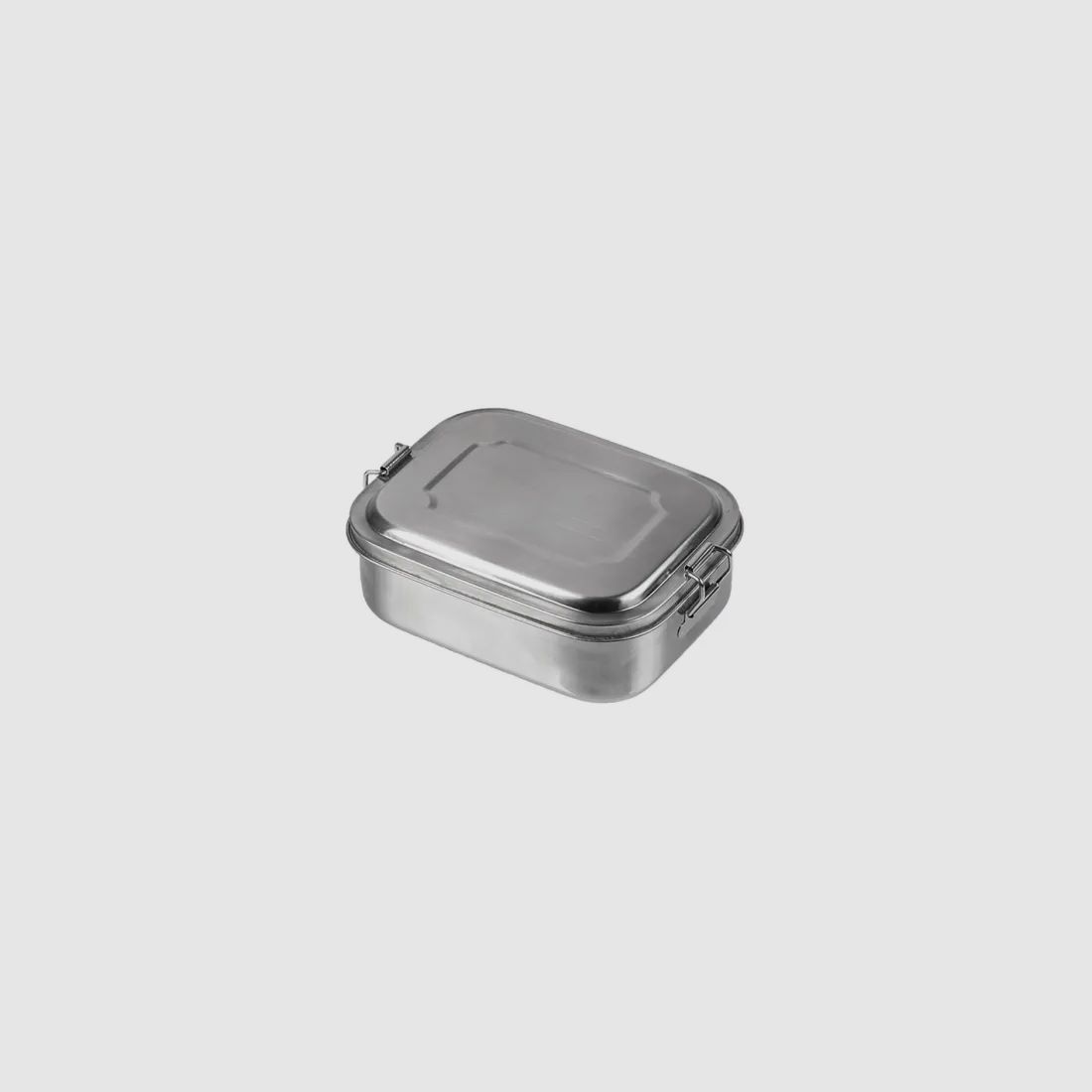 Lunchbox stainless steel 16x13x6.2cm