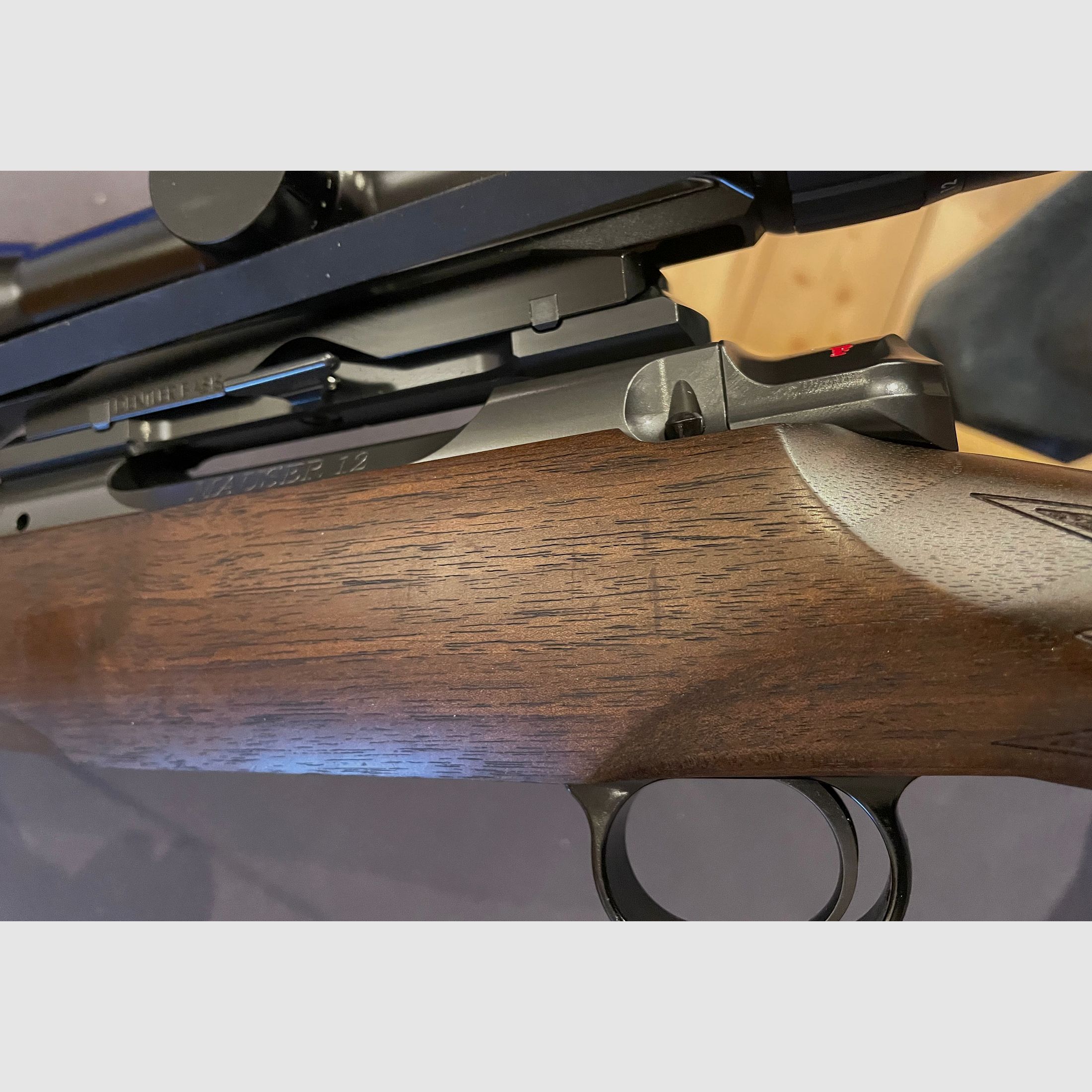 Mauser M12 + Steiner Ranger 4+ ammunition + case