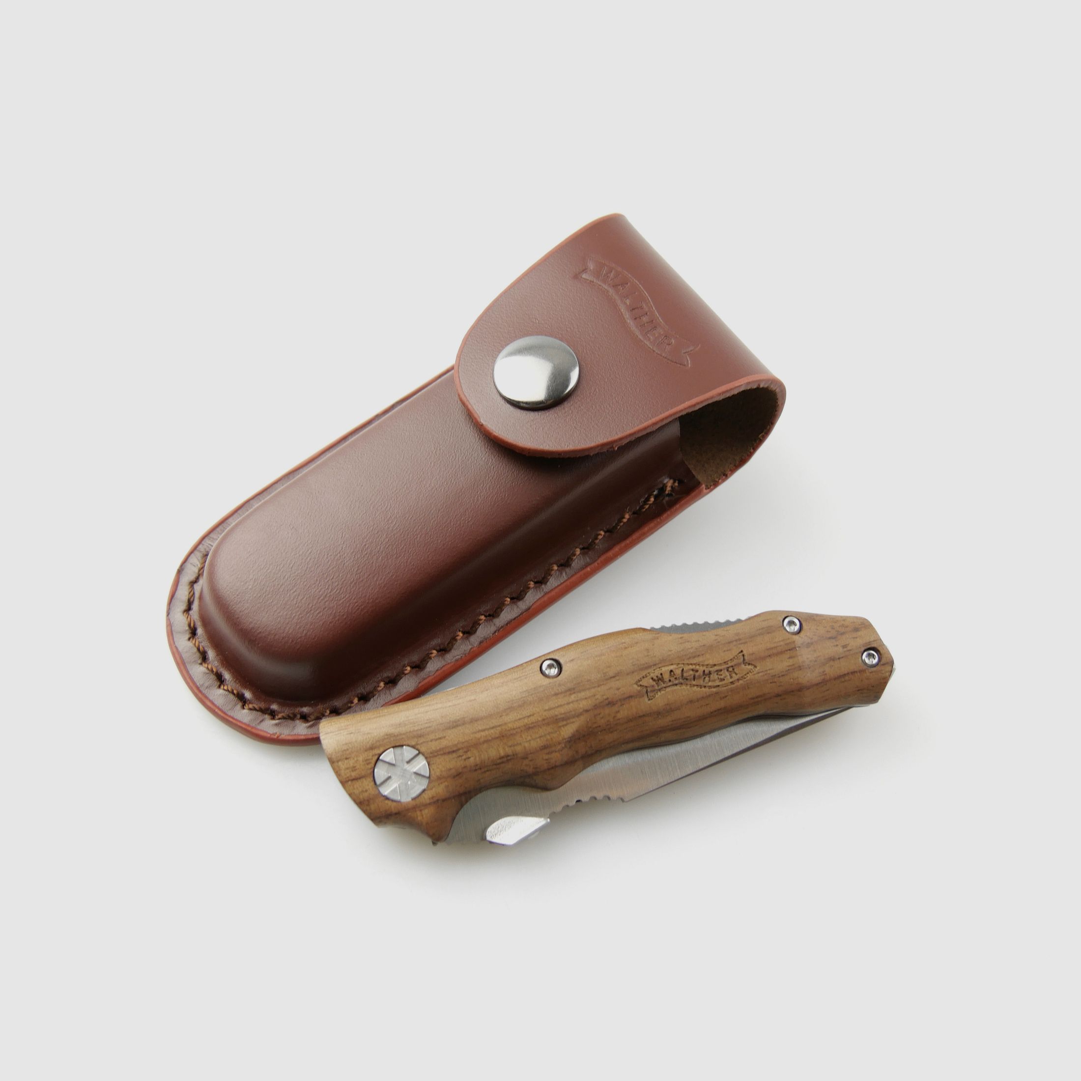 Umarex 5.0831 Walther AFW 2 Adventure Folder Wood Everyday Carry Folding Knife