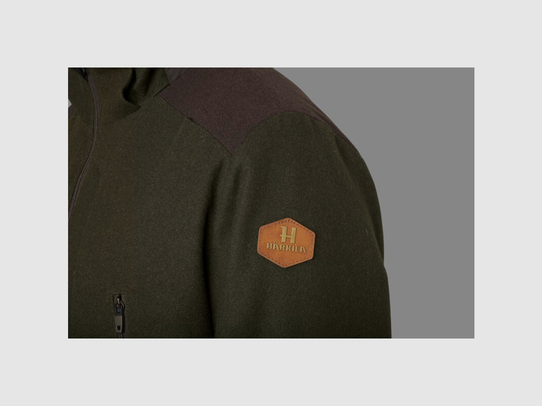 Härkila Metso Winter Jacke green / Shadow brown