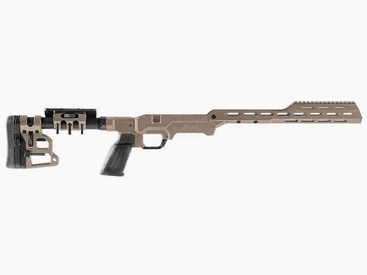 MDT Chassis – LSS Gen3 System – Savage – LA – 3.85 – RH – Tactical – FDE