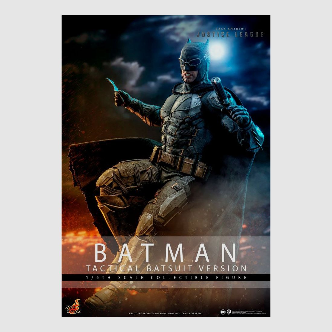 Zack Snyder`s Justice League Actionfigur 1/6 Batman (Tactical Batsuit Version) 33 cm | 43180