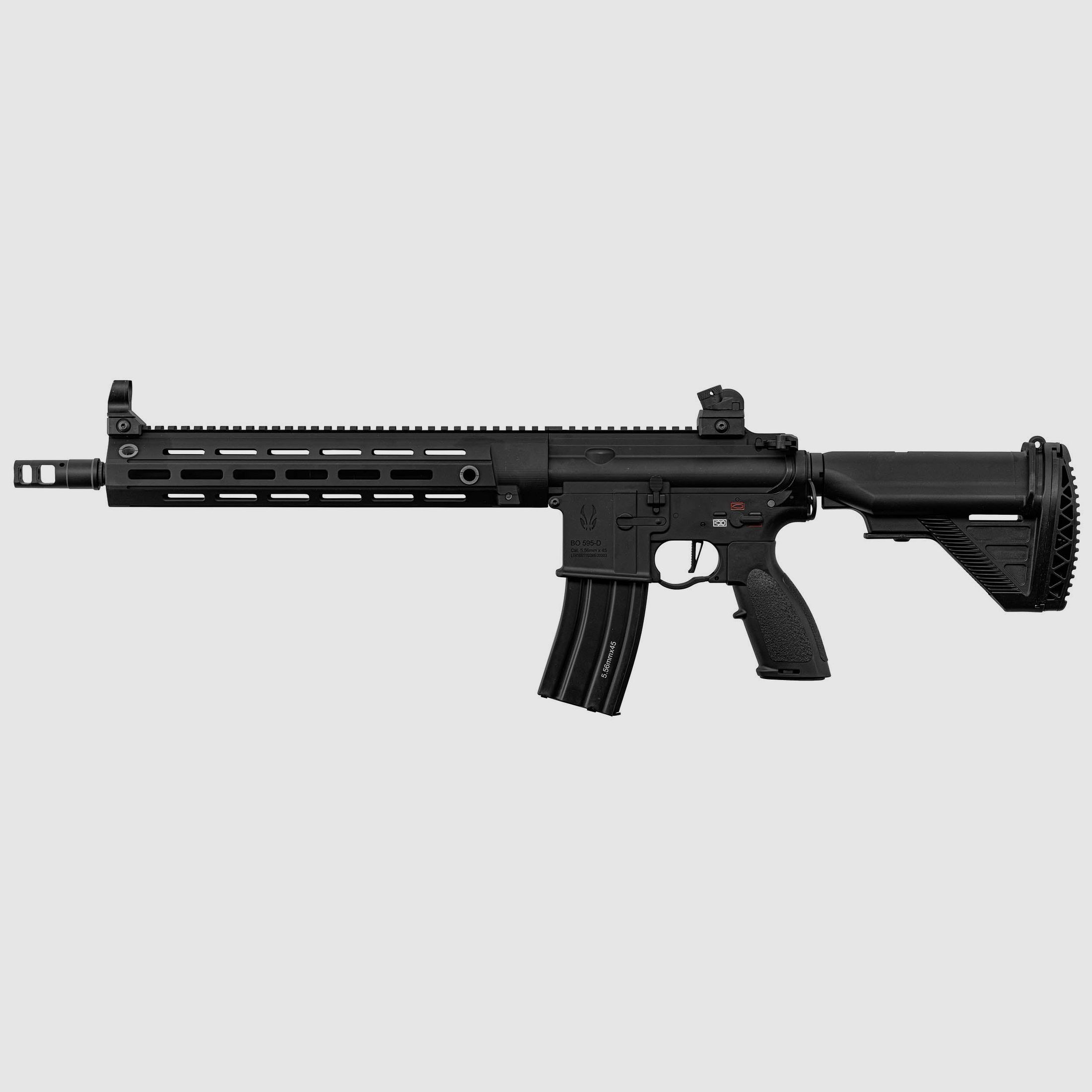 Replik Bo Manufacture AEG Delta 595 Elite Pro Vollmetall mit Mosfet 14.5, Bild 6 von 6
