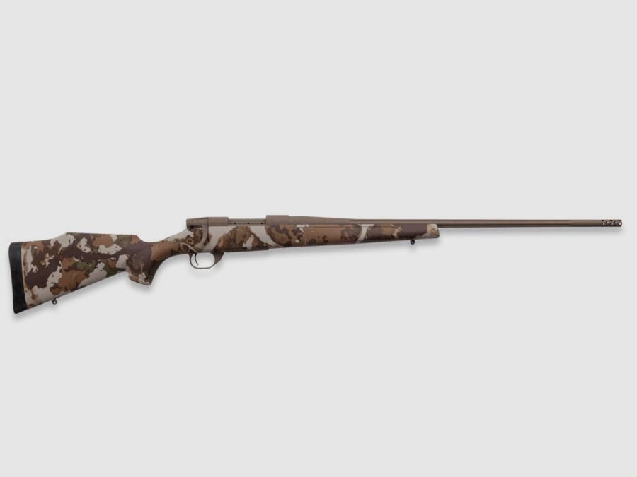 Weatherby VANGUARD FIRST LITE .300 WEATH MAG 26"/66CM FLUTED FDE CERAKOTE 1/2"-28