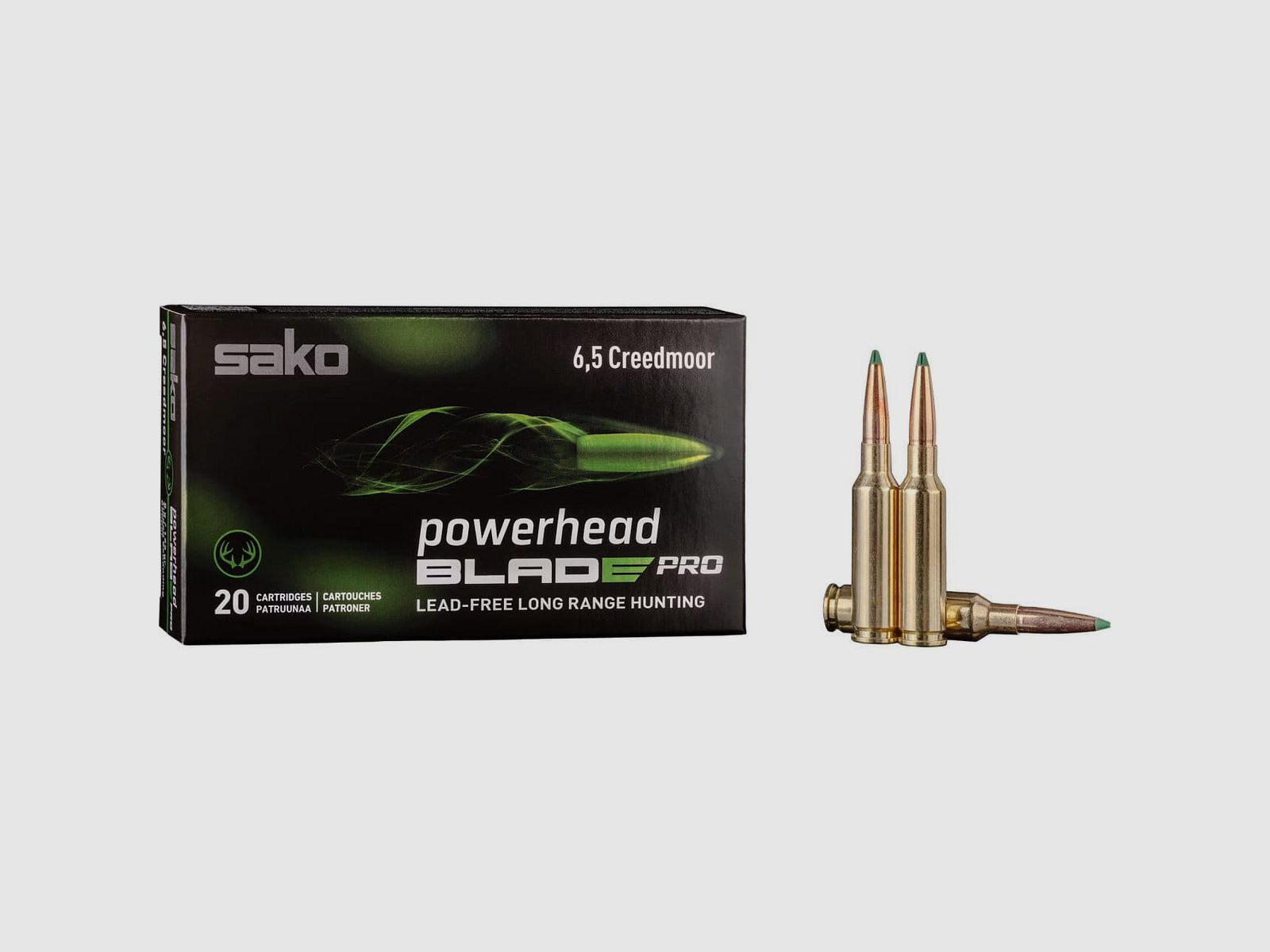 Sako Blade Pro Powerhead Kal. 6,5 Creedmoor 123 gr.