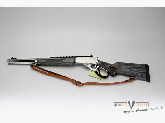 UHR Rifle Marlin 1895 SBL Cal. 45-70 GOV Acero Inoxidable Correa de Cuero