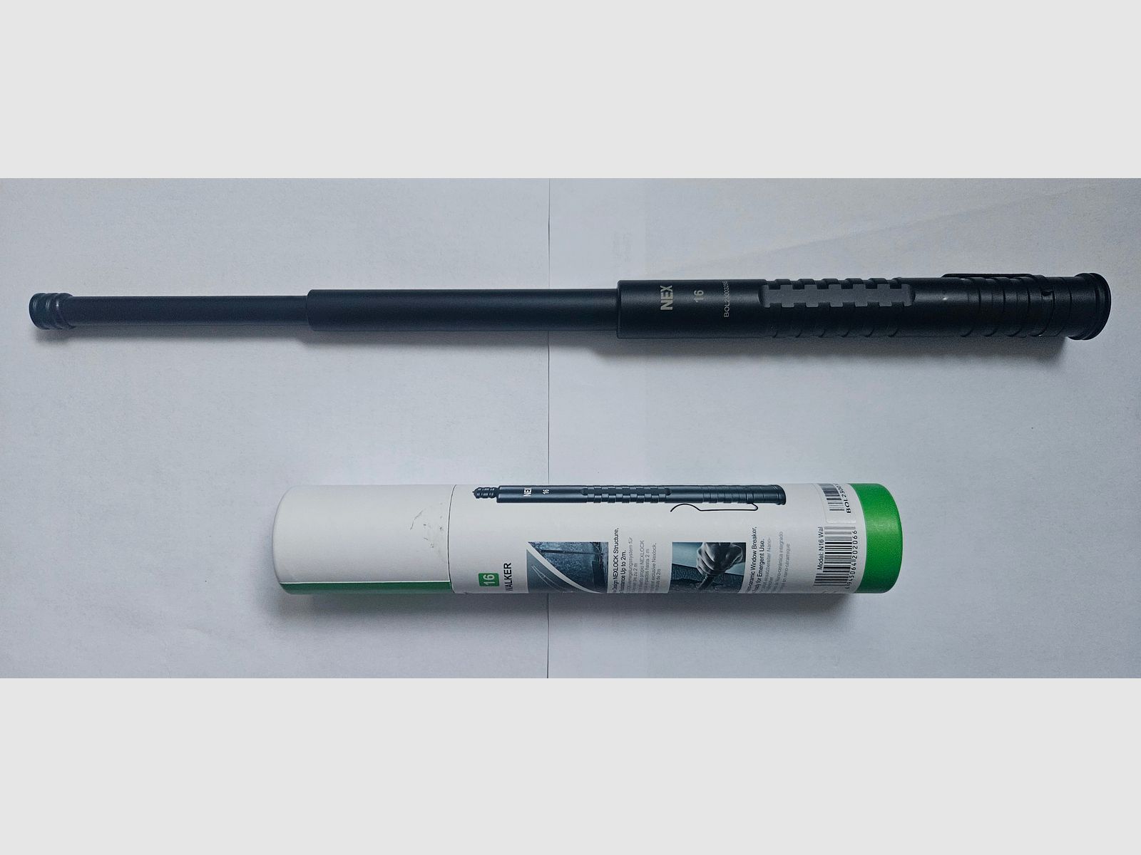 NEX N16 Walker Air (40.1cm) - Extendable walking stick lightweight