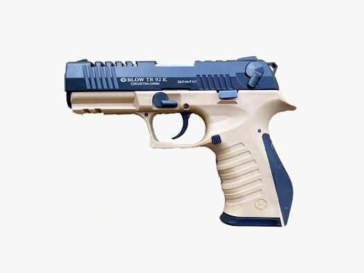 BLOW TR92K 9mm P.A.K. Schreckschusspistole im modernen Dienstpistolen-Stil - EU-weiter Versand