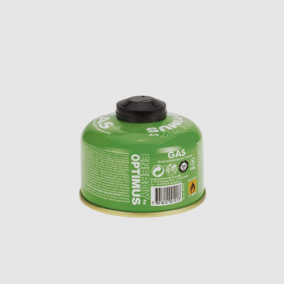 Optimus Gas 100g Butano Isobutano Propano