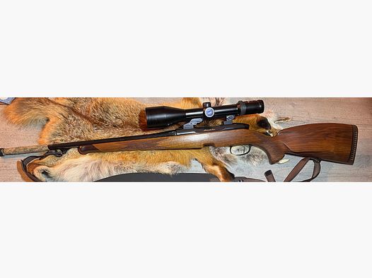 Steyr Mannlicher SBS 7x64, Zeiss Diavari VM 3-12x56 gwint na lufcie M14