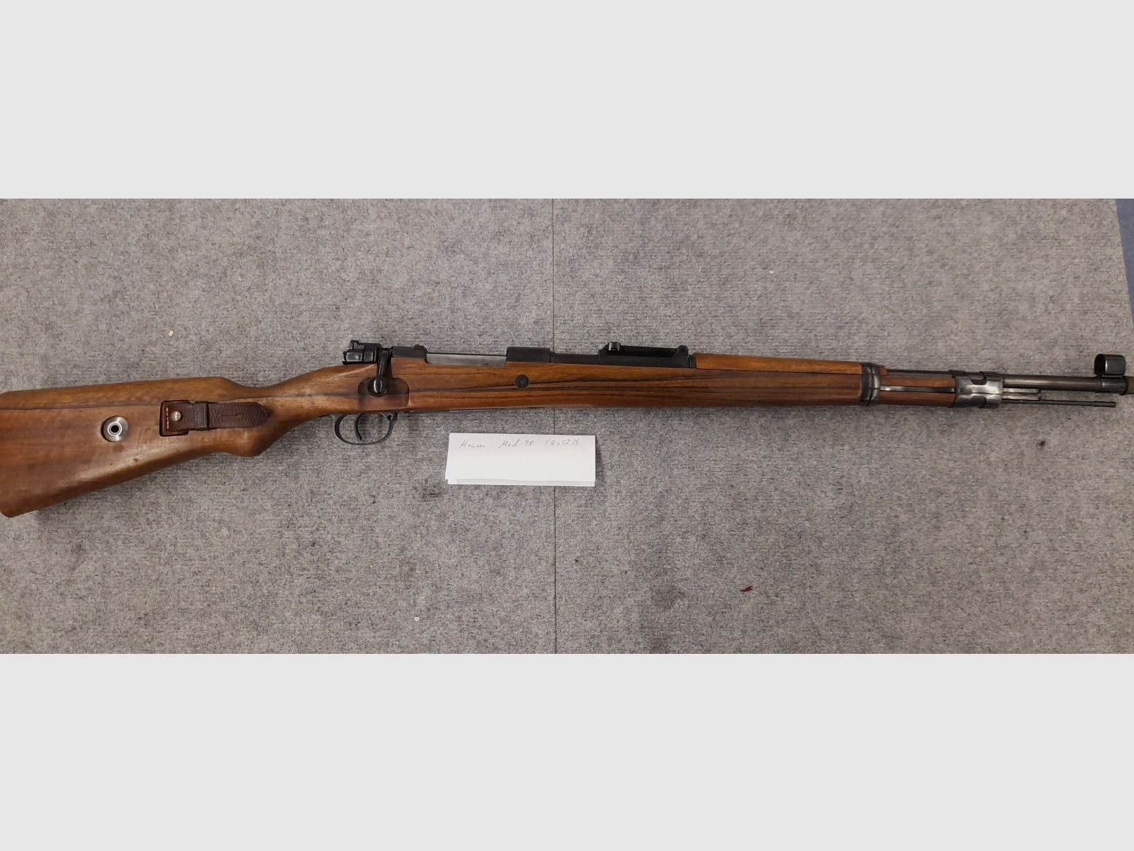 Mauser Model 98 Repetierbüchse Kaliber 8x57JS Klassiker guter Zustand mit Gewehrgurt