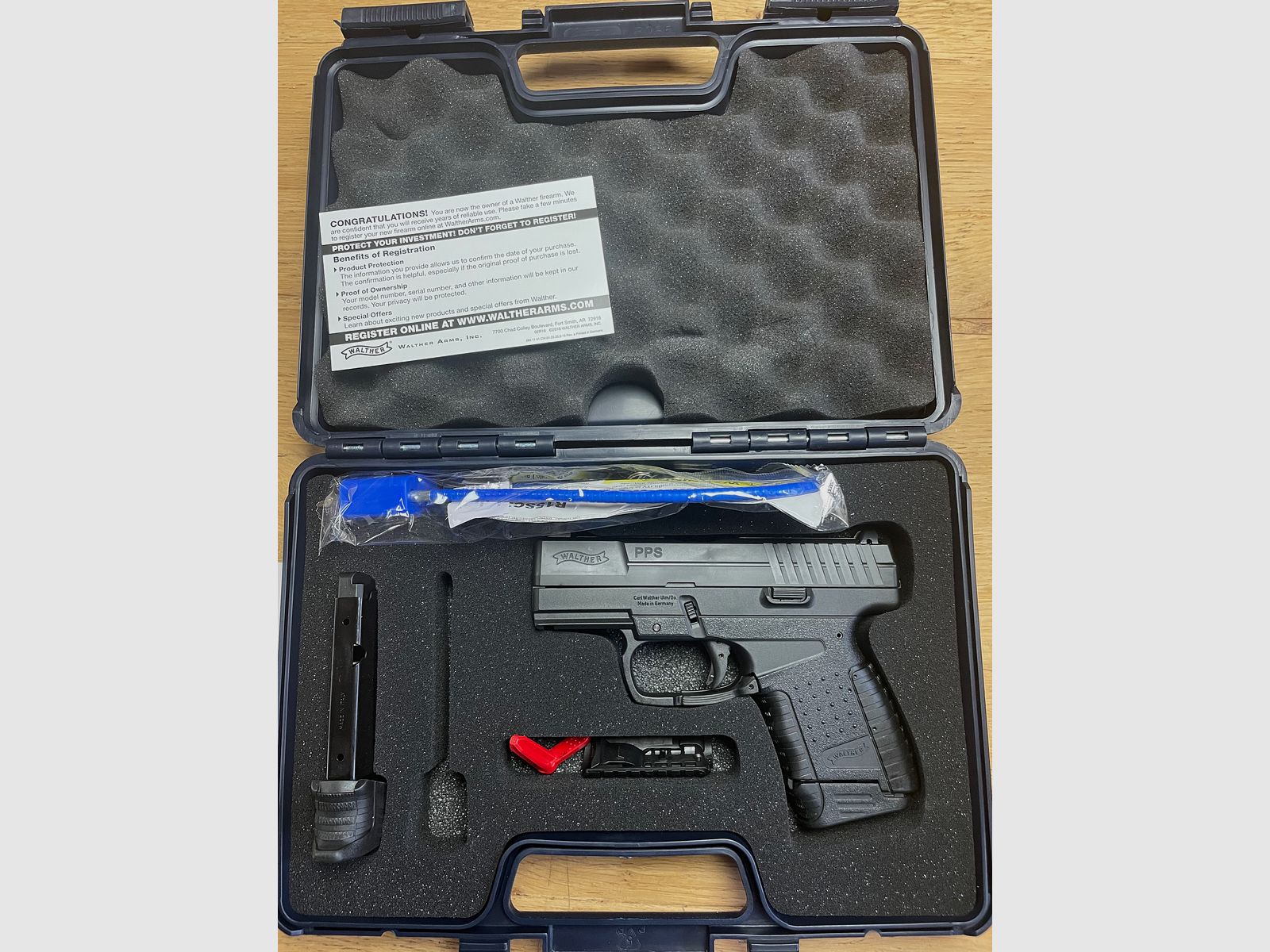 Walther Pistole PPS Fangschusswaffe - Kal. .40S&W - Sonderposten 