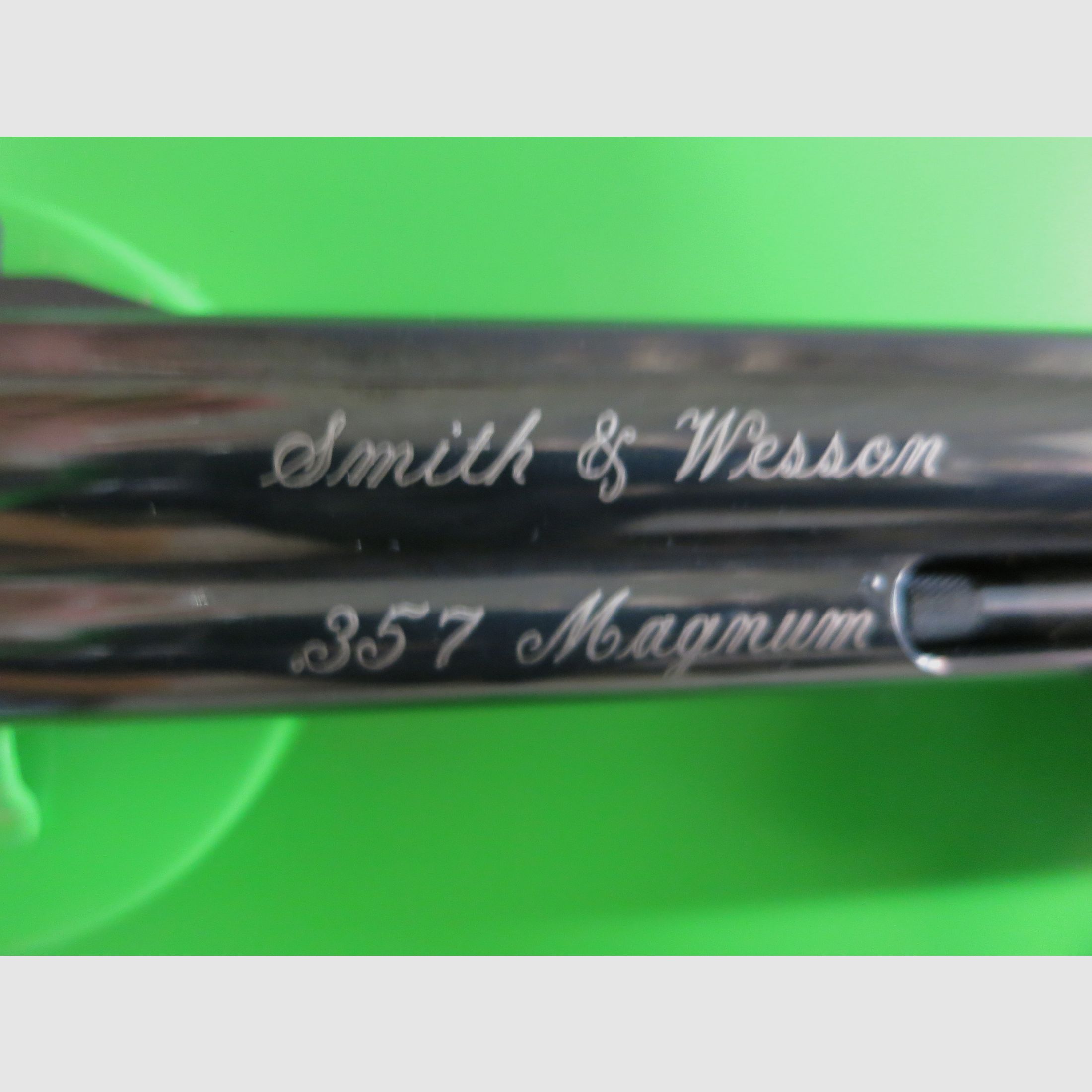 Revolver SMITH & WESSON Modello 586-5, Target Champion 6", Cal. 38/357 Mag, Blu Reale   #33-