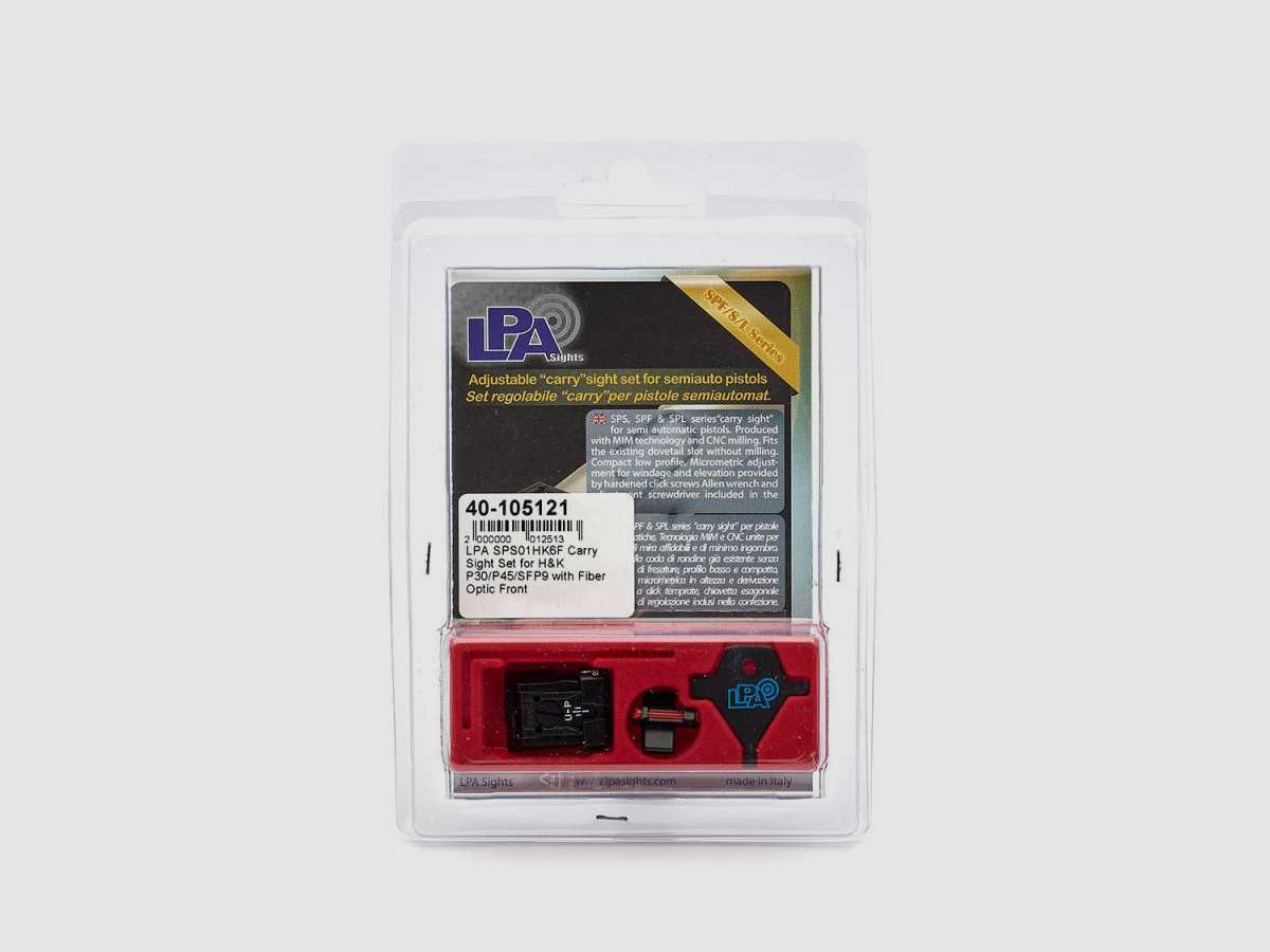 LPA SPS01HK6F Trägersichtsatz für H&K P30-P45-SFP9 mit Fiber Optic Front, Bild 2 von 3