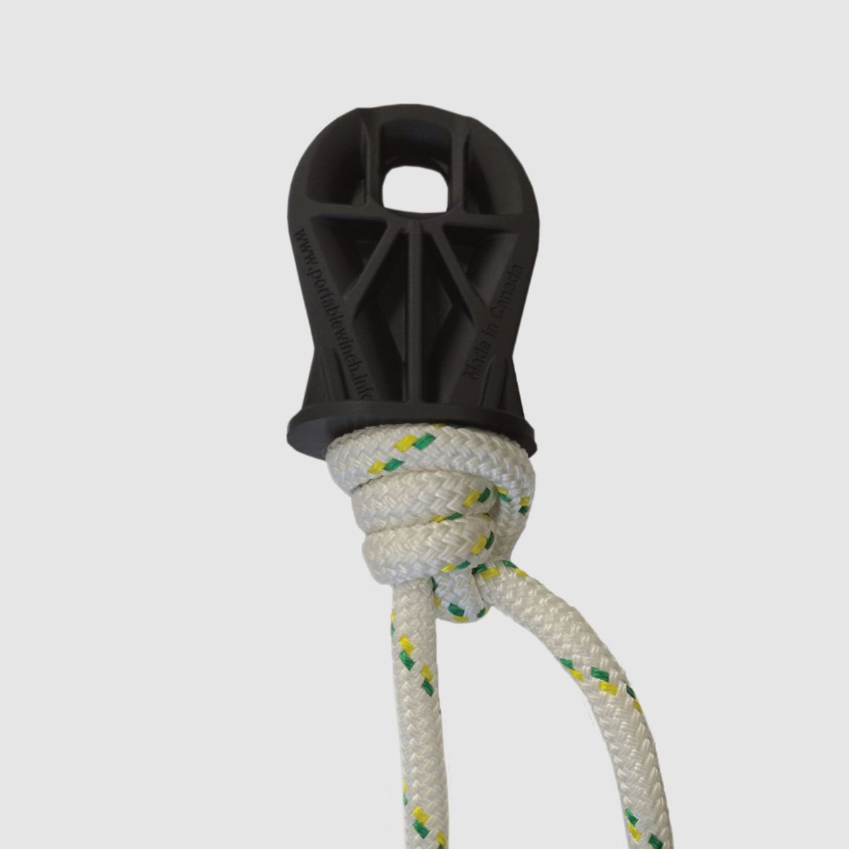 Portable Winch PCA-1360 RopeWizer Rope End Connection