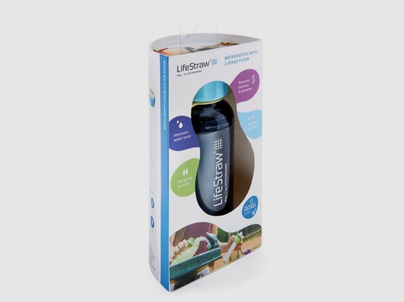 LifeStraw Play (violett) Kinder Trinkflasche Mit 2-Stufenfilter, Bild 13 von 14