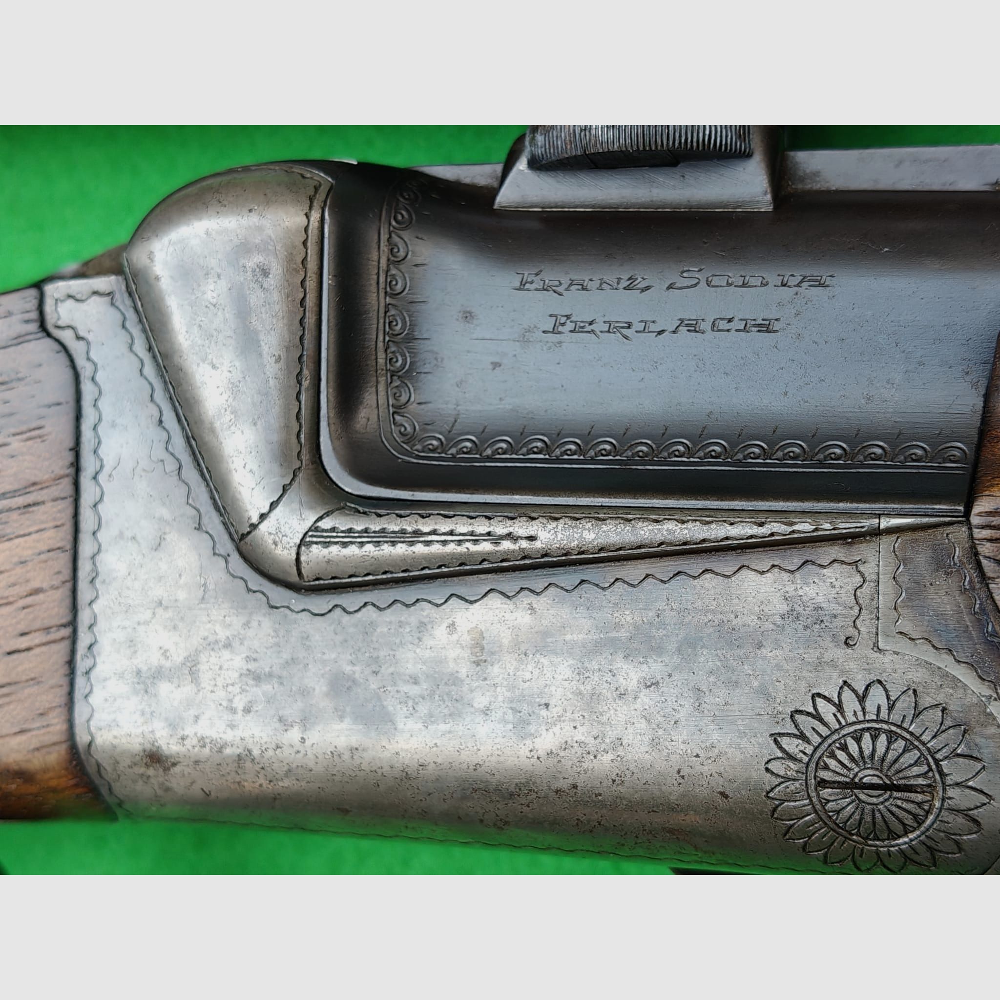 Ferlach BBF 5,6x52R & 16/70 met handspanner