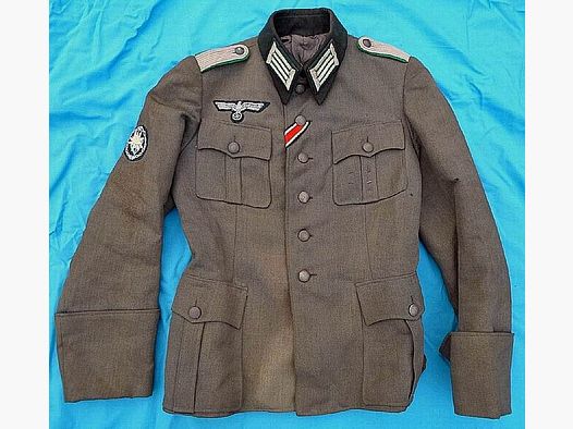 Original Feldbluse WH Gebirgsjager aus Wk2