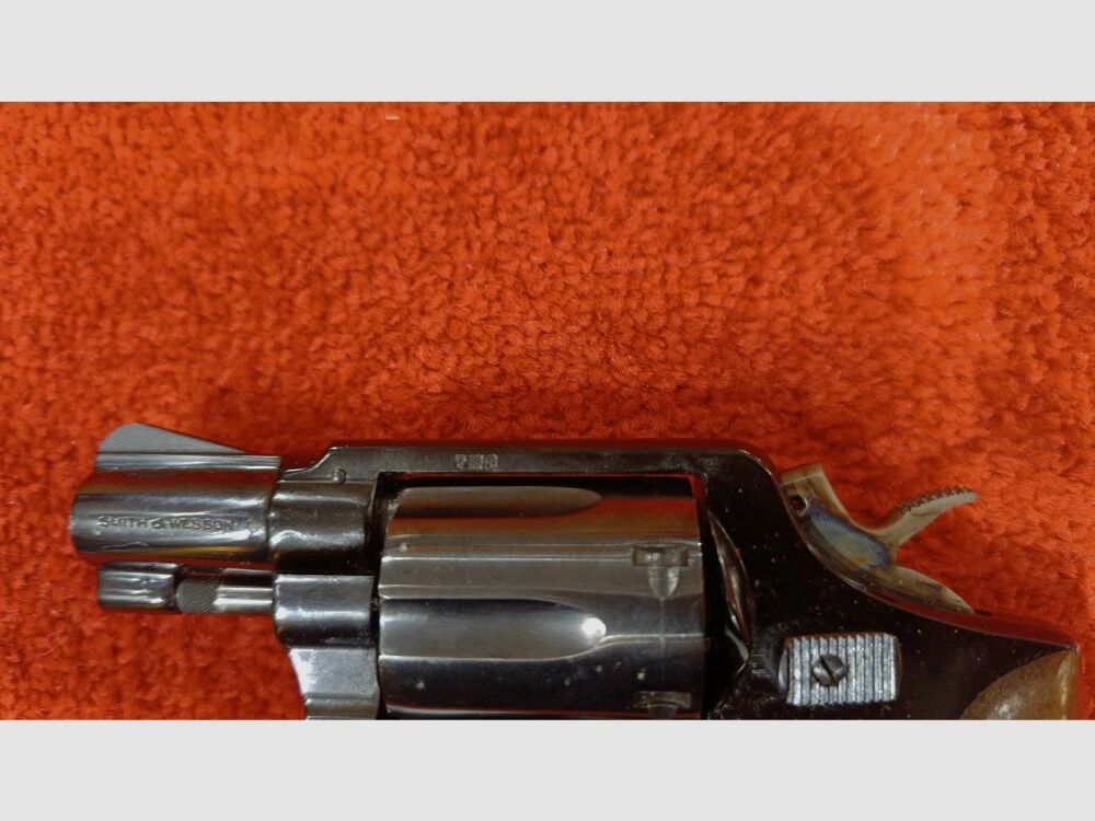 Smith & Wesson Model 12 Airweight Schwedische Luftwaffe .38Special
