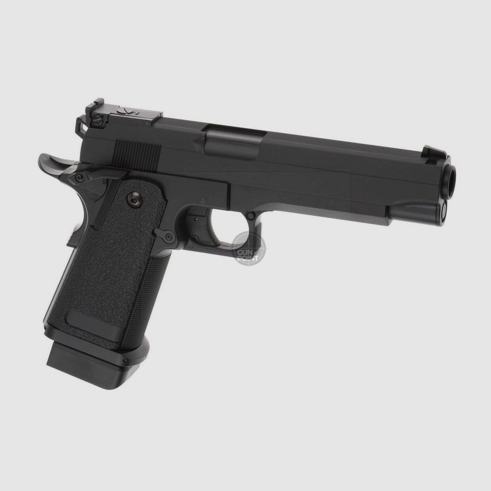 Softair - Pistola - Cyma CM128 Advanced AEP - Nera - da 14 anni, sotto 0,5 Joule