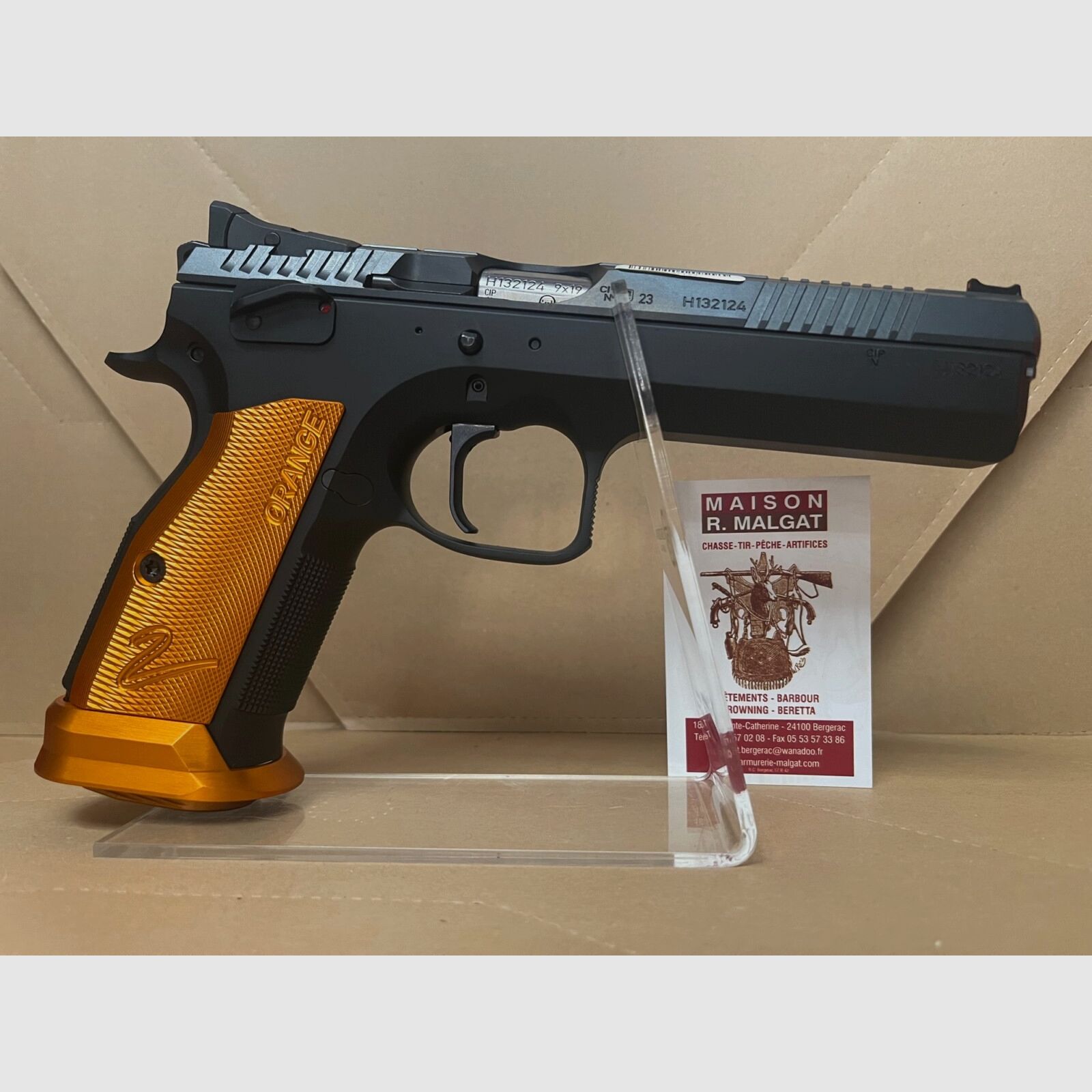 CZ TS 2 Orange 9×19 (auf Bestellung), Bild 2 von 5