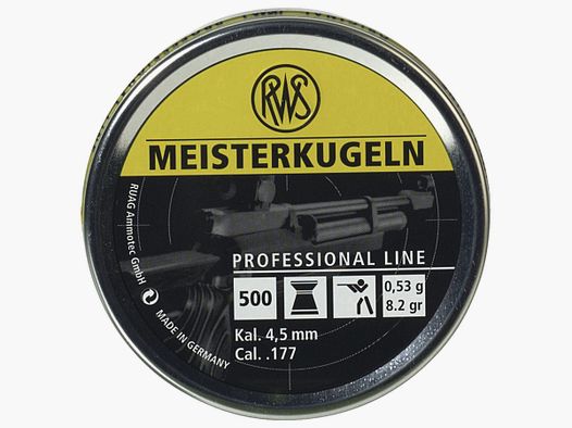 RWS pellets 4.5mm MEISTERKUGELN