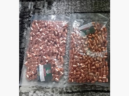 500 Kegelstumpf Vollmantelgeschosse .40/180gr.