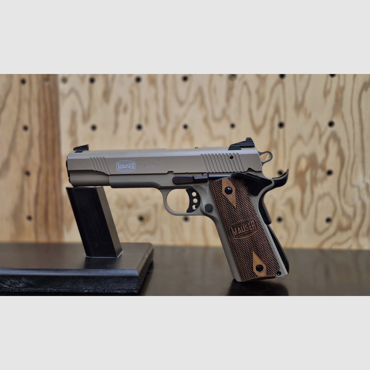 Mauser 1911 US TAN Pistool, afbeelding 2 van 2